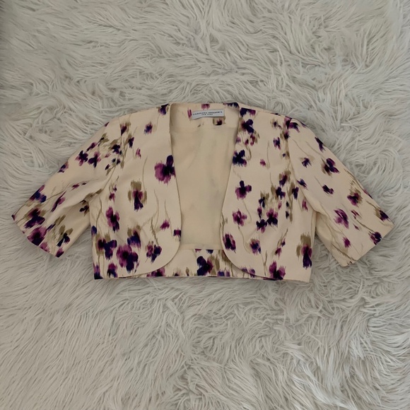CAROLINA HERRERA Multi-Colored Bolero Jacket - Picture 1 of 8